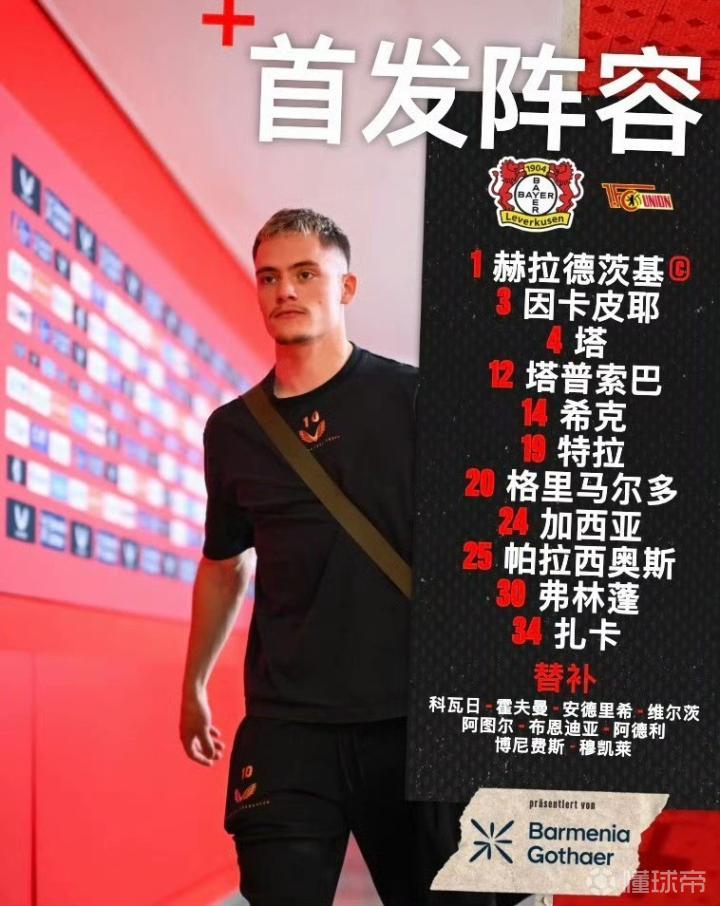 勒沃库森迎战柏林联盟,争夺三分 勒沃库森迎战柏林联盟,争夺三分