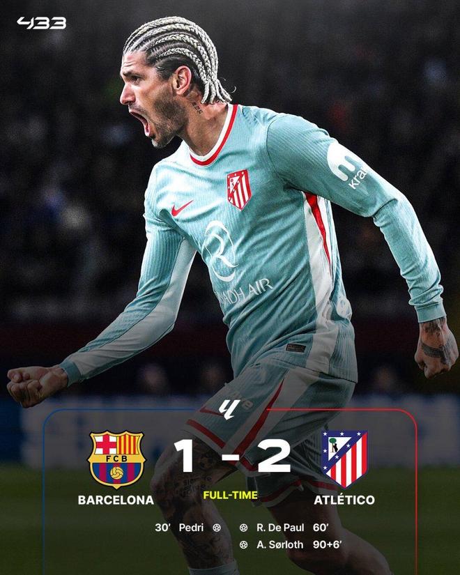 马德里竞技客场逆转,积分追赶 马德里竞技客场逆转,积分追赶